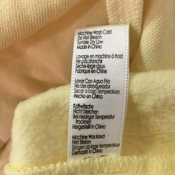 PJ Salvage Revival Lounge Hoodie Yellow Women's Size XS New with defect - Picture 10 of 12